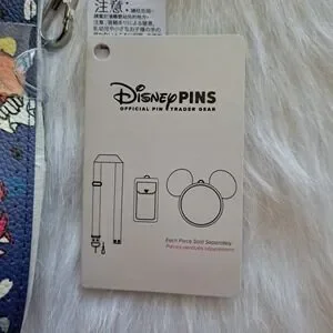 Disney Pins Parks Exclusive Dogs And Cats Pin Trading Gear Belt Strap Blue New