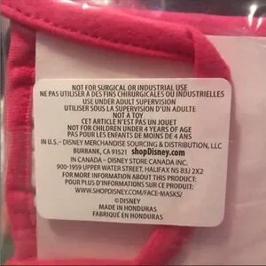 Disney Princess Face Mask