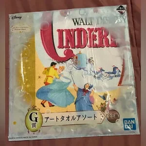 Disney Princess Japan Kuji Hand/Face Towel-Cinderella