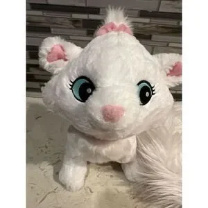 Disney's Aristocats Marie Plush Long Tail Disney Parks 5ft 6" Stuffed Animal