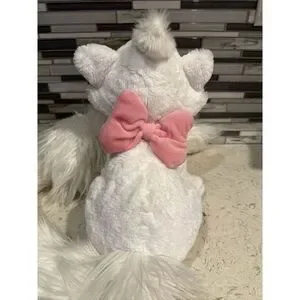 Disney's Aristocats Marie Plush Long Tail Disney Parks 5ft 6" Stuffed Animal