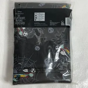 Disney Spooky Nightmare Before Christmas Tablecloth Jack Skellington Rectangle