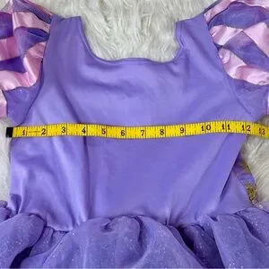 Disney Store Castle Collection Rapunzel Princess Gown Dress Costume Purple Pink
