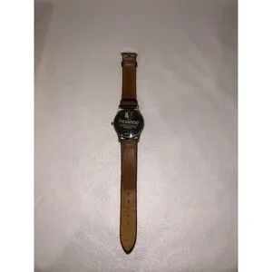 Disney Store Pocahontas Watch -Wooden Case Display Box - Tested & Working