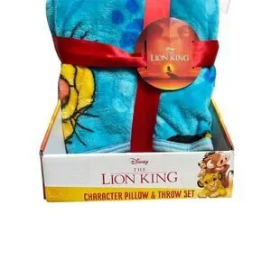 Disney The Lion King Simba & Friends Pillow & Throw Set Medium Size