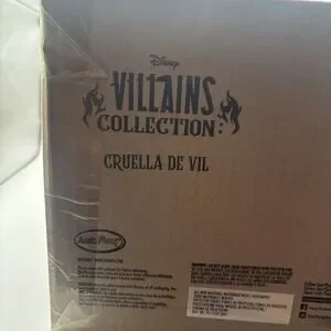 Disney Villains Collection Cruella De Vil 13-Inch Collectible Plush Doll New Toy