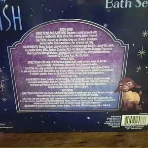 Disney Wish Beauty Set With Tumbler And Bath Set