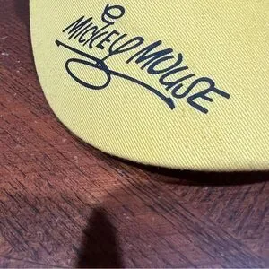 Disney Yellow Mickey Mouse Cap