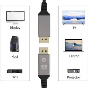 Display Port To Display Port Cable NEW