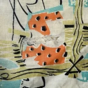 Distressed Rare Vintage The Flintstones Pillowcase Hanna Barbera Production