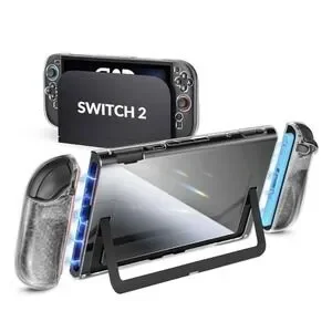 Dockable Case for Nintendo Switch 2 (2025) Slim Carrying Protective Soft TPU