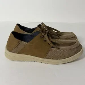 Dockers Men’s Wylder Brown Mesh Supreme Comfort Casual Lace Up Loafer Size 10.5M