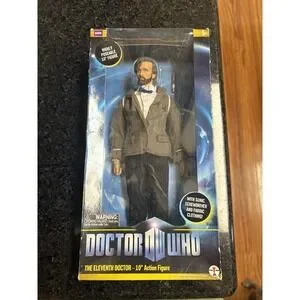 Doctor Who The Eleventh Doctor 10" Action Figure Poseable Sonic Screwdriver