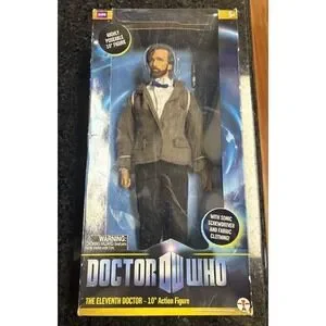 Doctor Who The Eleventh Doctor 10" Action Figure Poseable Sonic Screwdriver