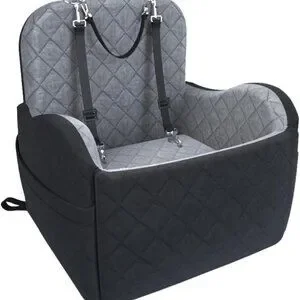 Dog Booster Car Seat 6in Memory Foam Adjustable Booster Cushion For Small/Mediu