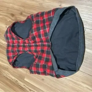 Dog Coat Plaid And Lined