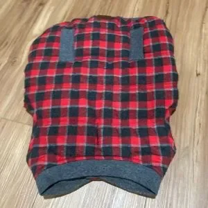 Dog Coat Plaid and Lined