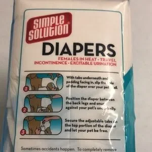 Dog Diapers New For Med Size Dogs
