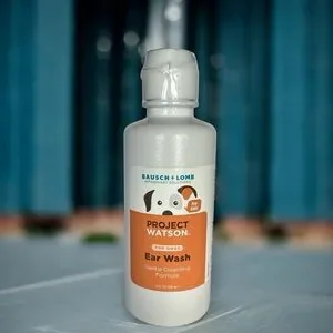Dog Ear Wash Gentle Cleansing Project Watson Bausch+Lomb 4‎ oz Ear Health -READ