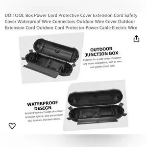Doittool Box Power Cord Protective Cover
