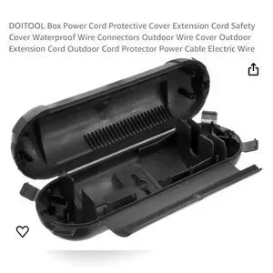 Doittool box Power Cord Protective‎ Cover