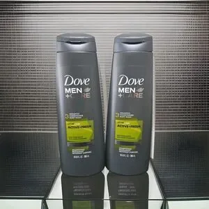 Dove Men+Care Active Fresh 3N1 Body/Face/Hair Wash 12 Oz Pack of 2 Sport Care