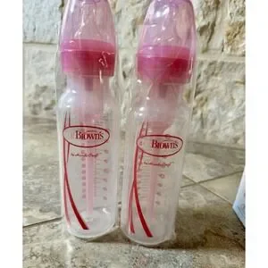 Dr Browns Options+ Bottles Pink‎ 3pack (only 2 Included) Level 1 Narrow New