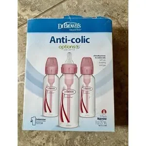Dr Browns Options+ Bottles Pink‎ 3pack (only 2 Included) Level 1 Narrow New