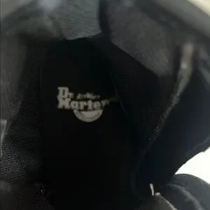 Dr. Martens Kids Boots In Metallic Pink