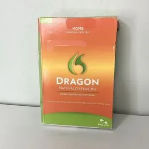 Dragon Naturally Speaking Home Version 11 With Head Set *READ DESCRIPTION *