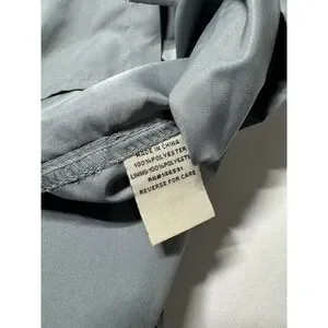 Drake Clothing Company Mens Long Sleeve Shirt Button Down Fishing Gray Size L