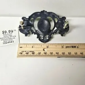 Drawer Pulls Antique-style Brass Lot Of 9 (6 New With Tags Hobby Lobby)