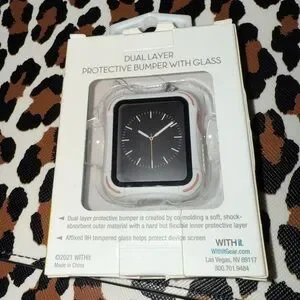 Dual Layer Protective Bumper For 38mm Apple Watch