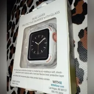 Dual Layer Protective Bumper For 38mm Apple Watch