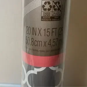 Duck Brand Easy Liner Removable Adhesive 3 Rolls Grey Quatre 20" X 15'