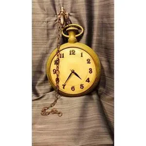 Duncen ceramics product 1974 ceramic pocket watch clock