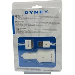 Dynex Dc Charger for iPod or other MP3 player NIB
