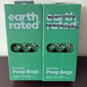 earth rated lavender poop bags