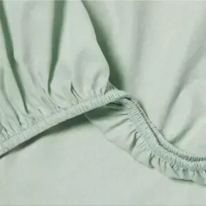 Easy Care Cotton Blend Sateen Sheet Set - Room Essentials Mint Dot