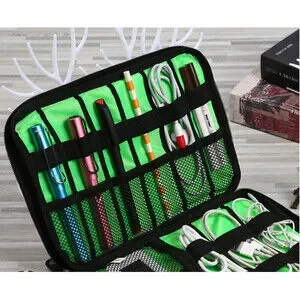 Electronic Device Storage Case In Black