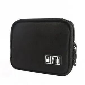 Electronic Device Storage Case In Black