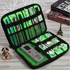 Electronic Device Storage Case In Light Blue