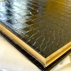 Elegant Black Entertainment Planner