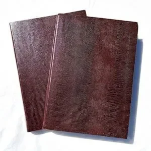 Elegant Brown Textured Notebooks Elegant Brown Textured Notebooks