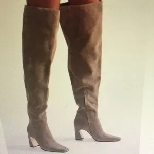 Elegant Tan Knee-High Women's Boots