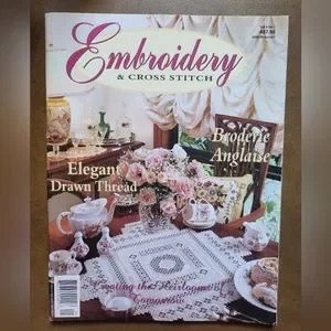 Embroidery & Cross Stitch Vol 6 No 1 Uncut Pattern Embroidery & Cross Stitch Vol 6 No 1 Uncut Pattern