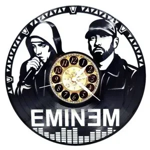 EMINEM vinyl record clock
