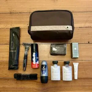 Emirates First/ Business Class Bulgari Amenity Kit. New