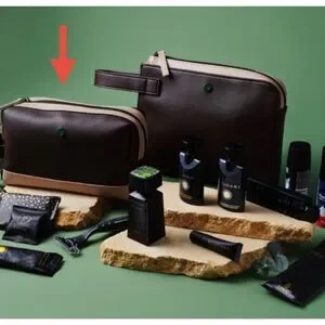 Emirates First/ Business Class Bulgari amenity kit. New