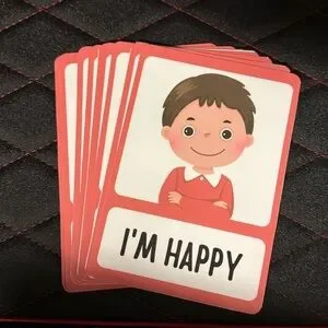 Emotions cards Boy